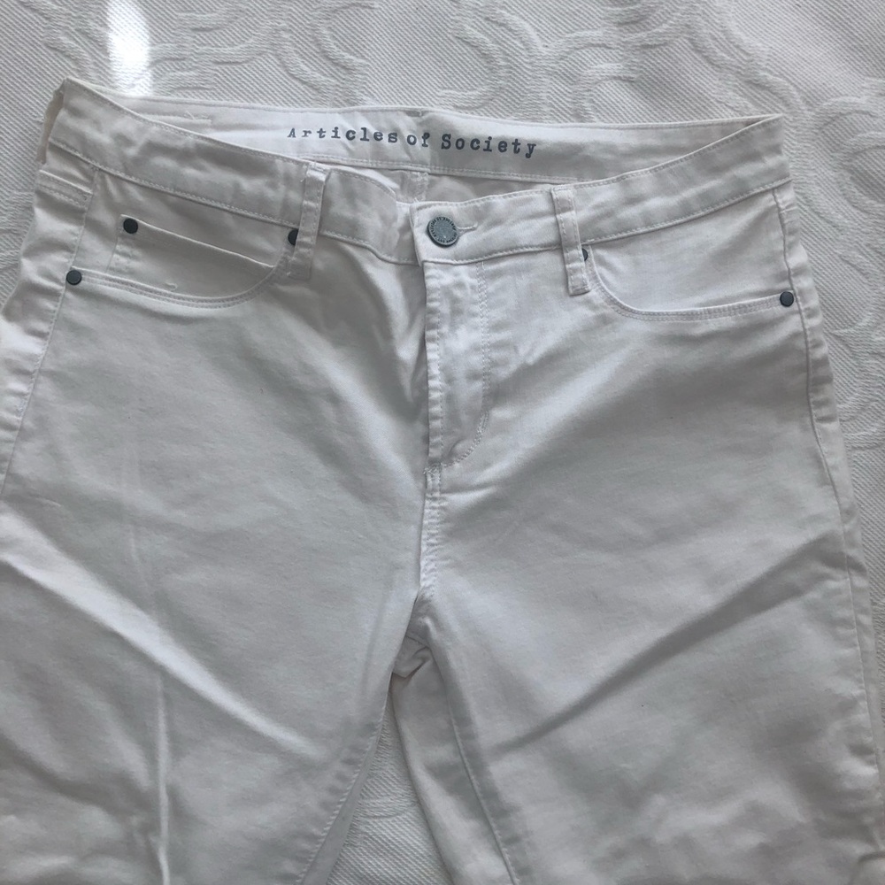 ARTICLES OF SOCIETY White Jeans